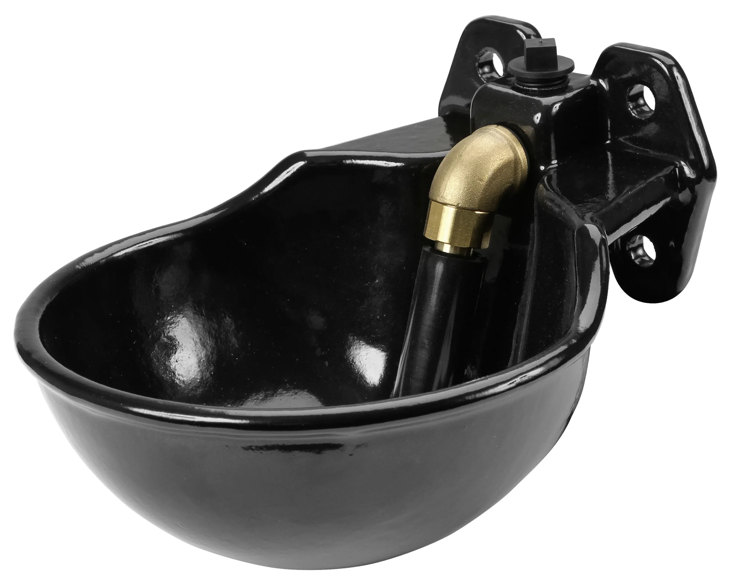 Abreuvoir automatique émaillé à poussoir 1,7 litres