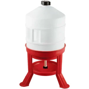 Abreuvoir volaille plastique sur pieds 30 litres - Abreuvoir plastique sur pieds 30 litres Novital