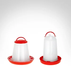 Kit basique • Mangeoire 1 kg + Abreuvoir 1,5 L