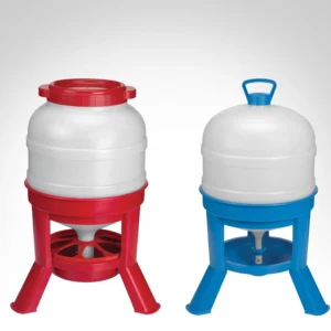 Kit grande capacité • Mangeoire 23 kg + Abreuvoir 30 L