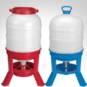 Kit grande capacité • Mangeoire 34 kg + Abreuvoir 40 L