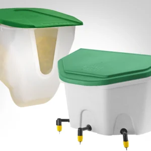 Kit malin à pipettes • Mangeoire 2,5 kg + Abreuvoir 8 L