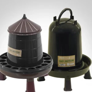 Kit recyclé • Mangeoire 12 kg + Abreuvoir 10 L