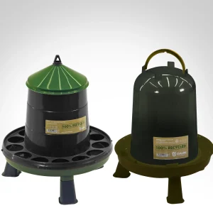 Kit recyclé • Mangeoire 8 kg + Abreuvoir 8 L