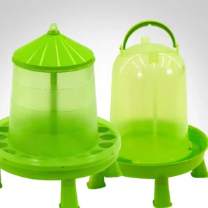 Kit plastique • Mangeoire 12 kg + Abreuvoir 10 L