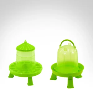 Kit plastique • Mangeoire 2 kg + Abreuvoir 1,5 L
