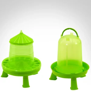 Kit plastique • Mangeoire 4 kg + Abreuvoir 5 L