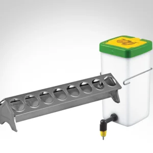 Kit poussins • Mangeoire 430 gr + abreuvoir 1 L