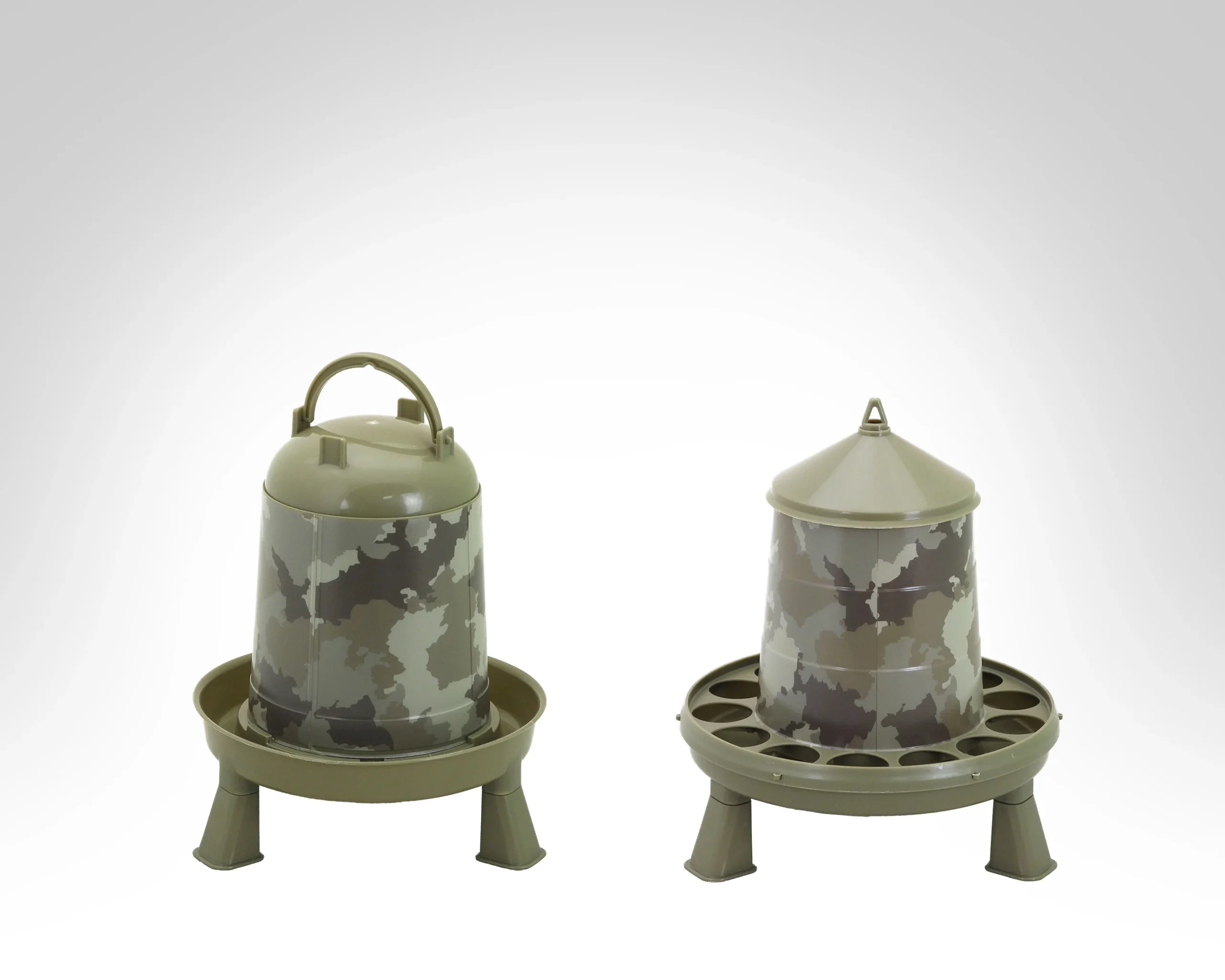 Kit camouflage • Mangeoire 2 kg + Abreuvoir 3 L