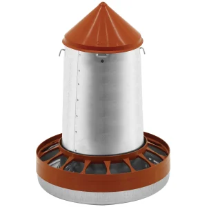 Mangeoire à trémie métal 10 kg Gaun - la mangeoire