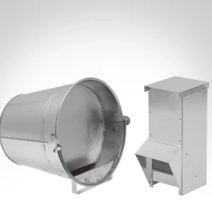 Petit kit métal • Mangeoire 5 kg + Abreuvoir 7 L