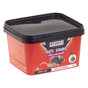 Raticide souricide Caussade 15 blocs