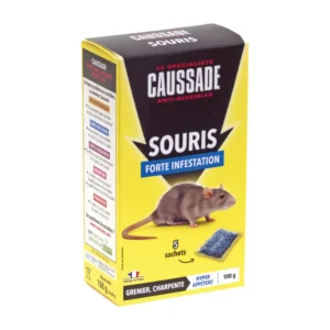 Souricide Caussade grains 5 sachets
